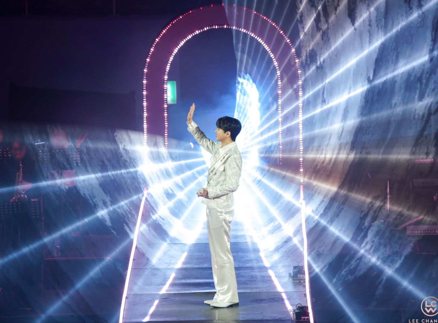 粉絲拍下的李燦元瞬間