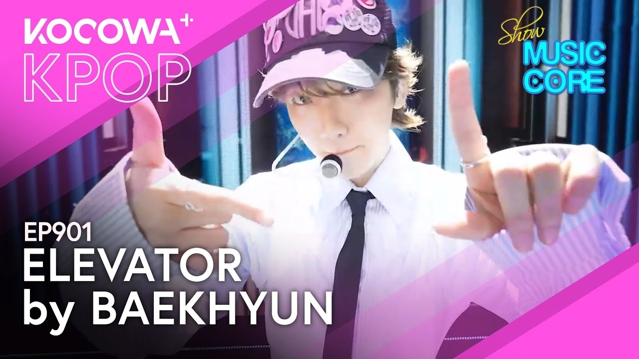 Recent activity shot of Baekhyun