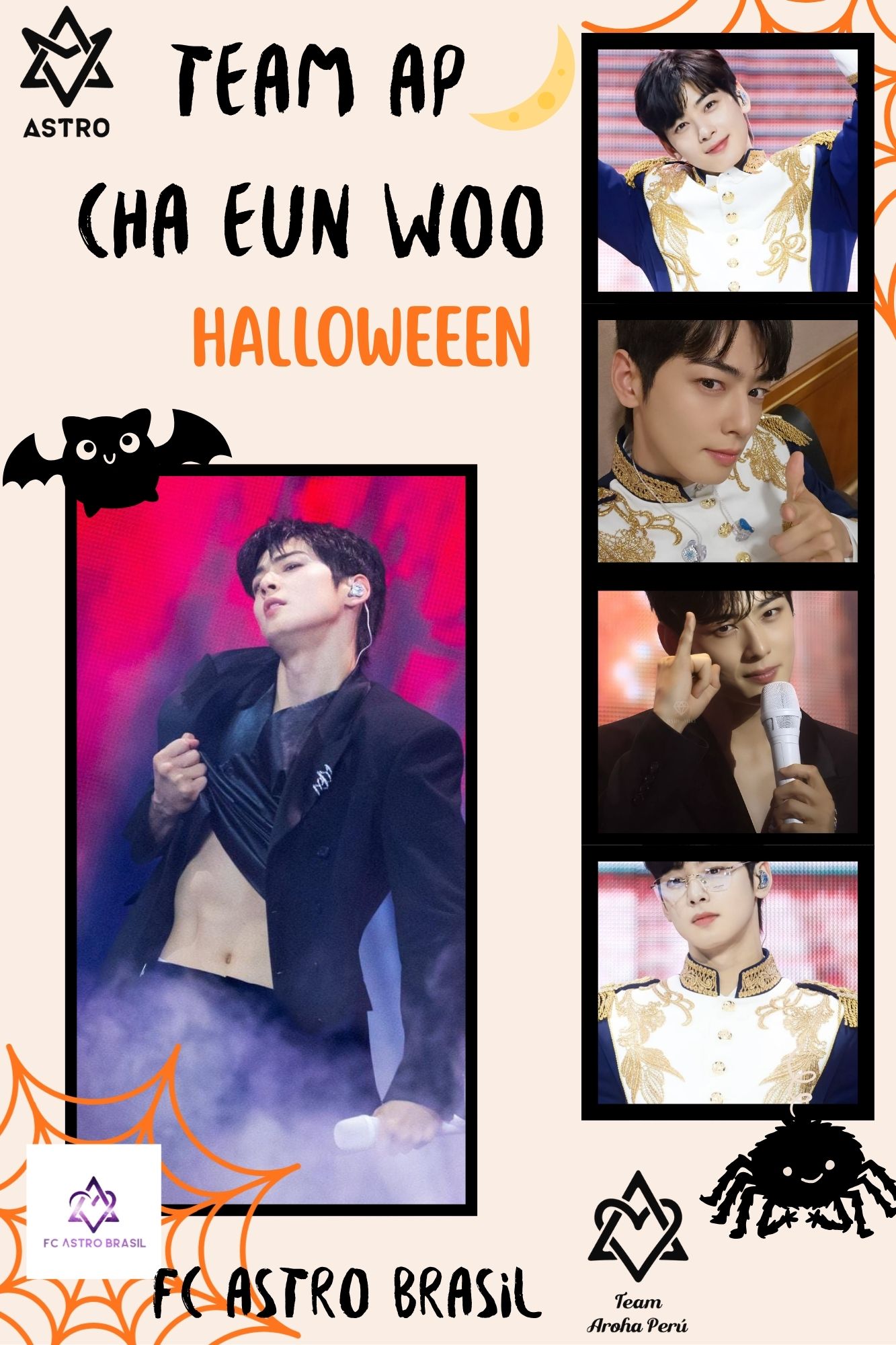 Behind-the-scenes cut of Cha Eunwoo