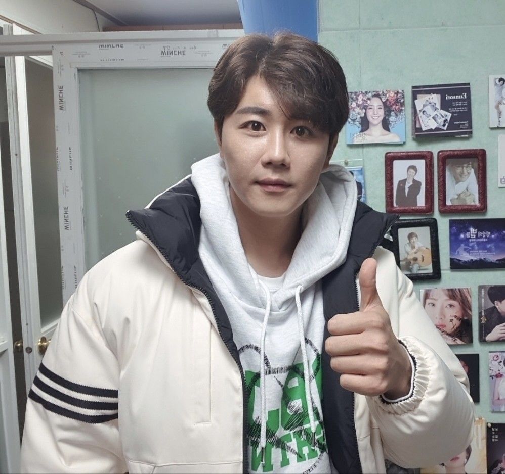 粉絲拍下的晉海成瞬間