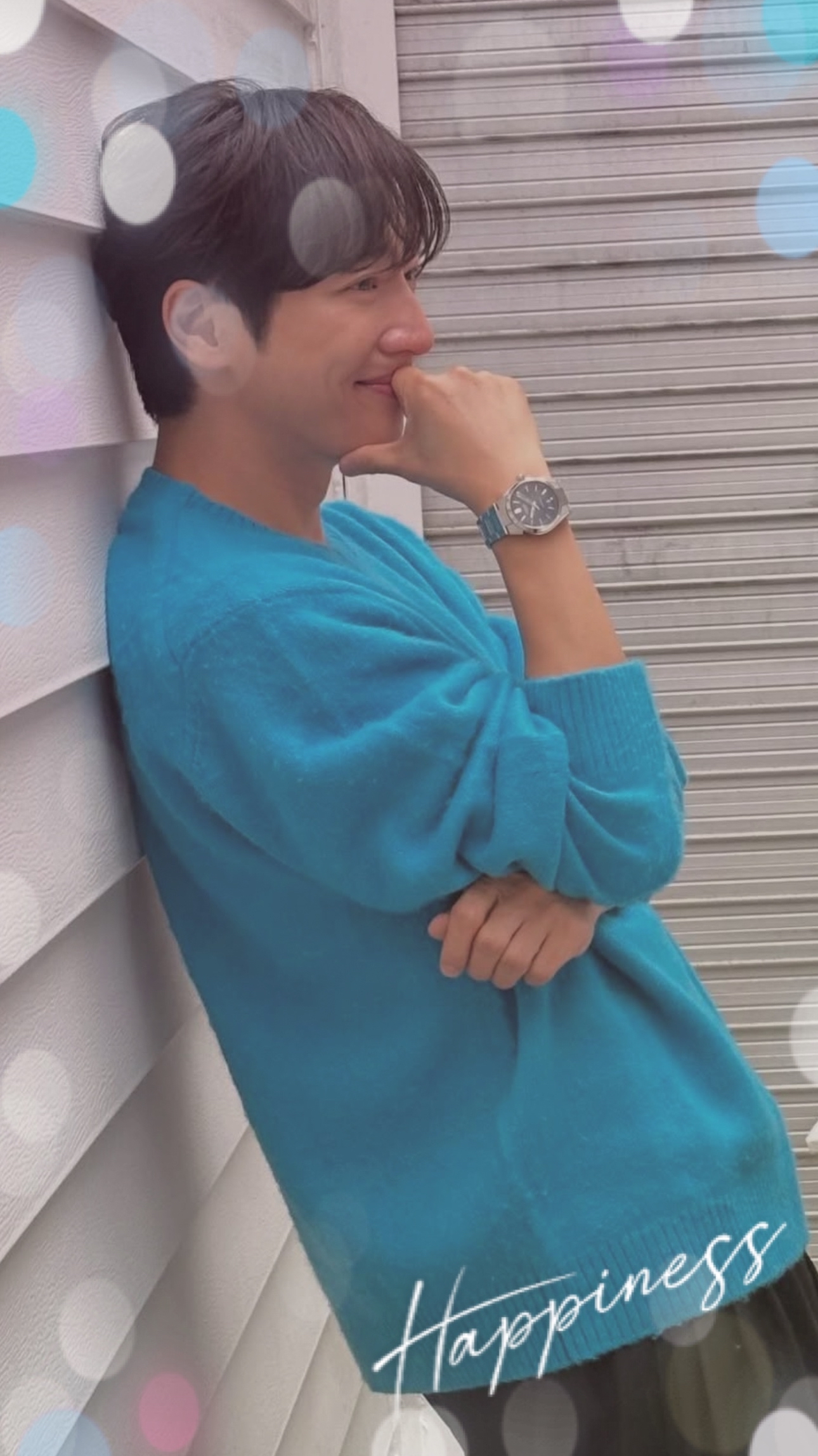 A moment captured by a fan of Lee Sangyeob