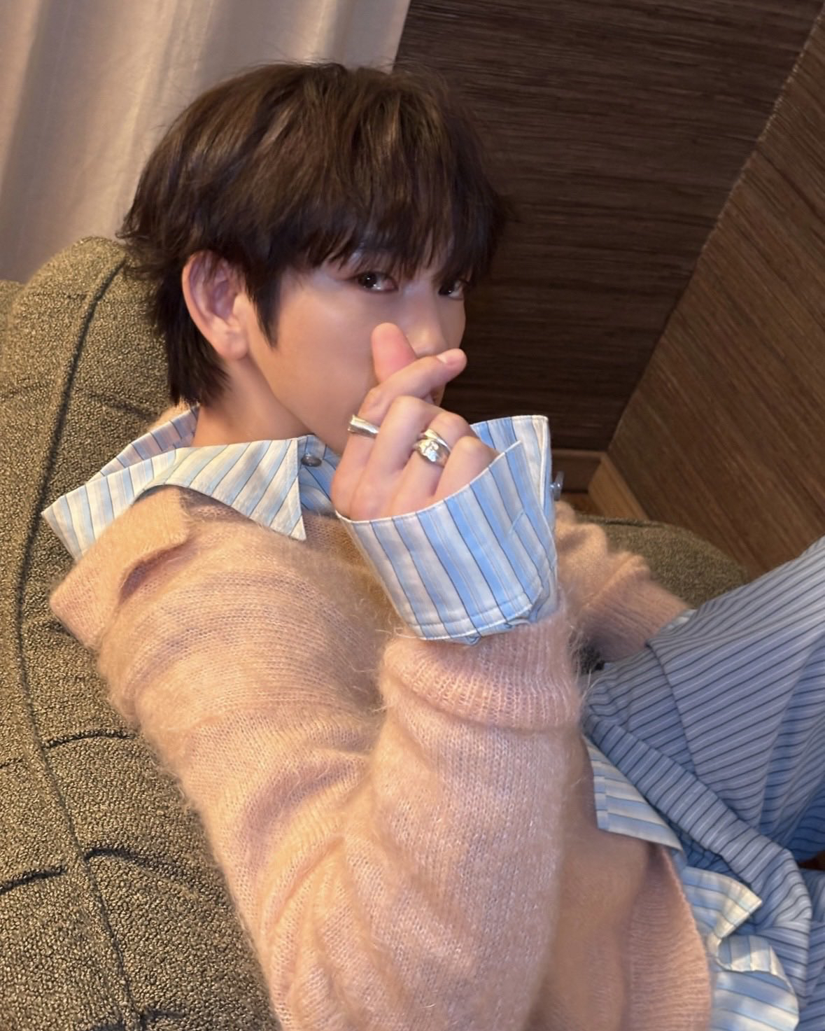 粉絲拍下的朴珍榮瞬間