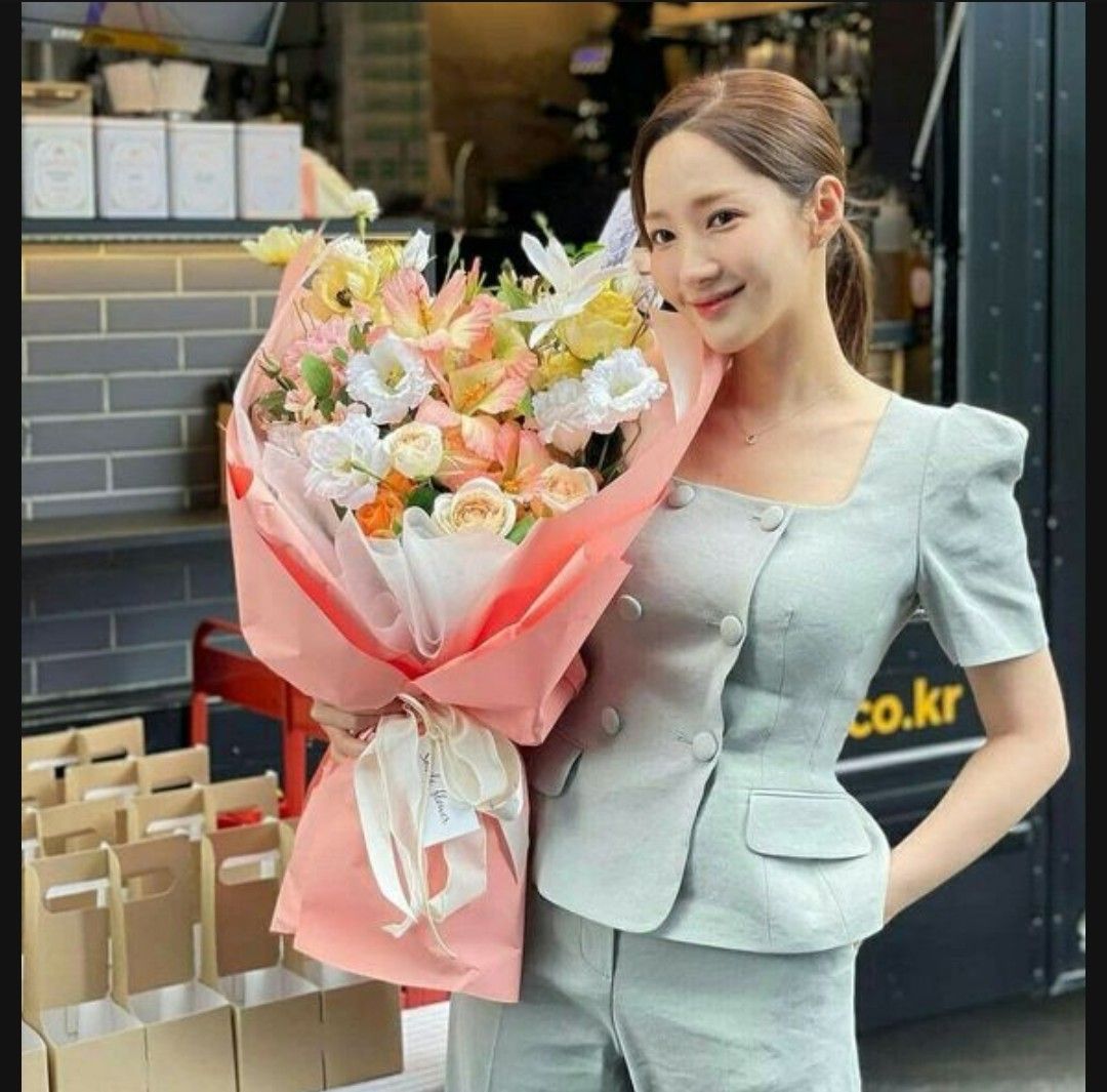 Recent activity shot of Park Minyoung