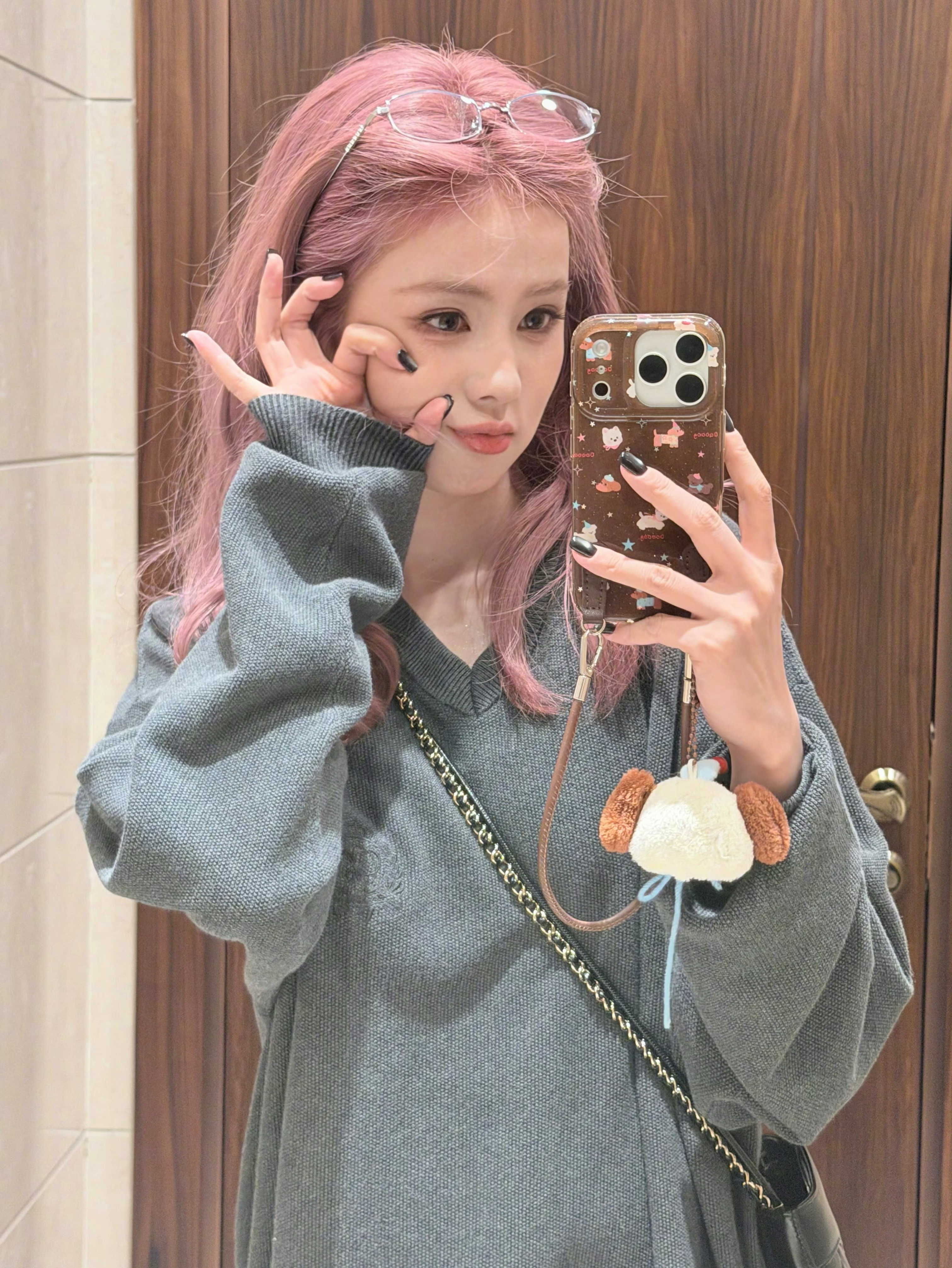 A moment captured by a fan of Bai Lu