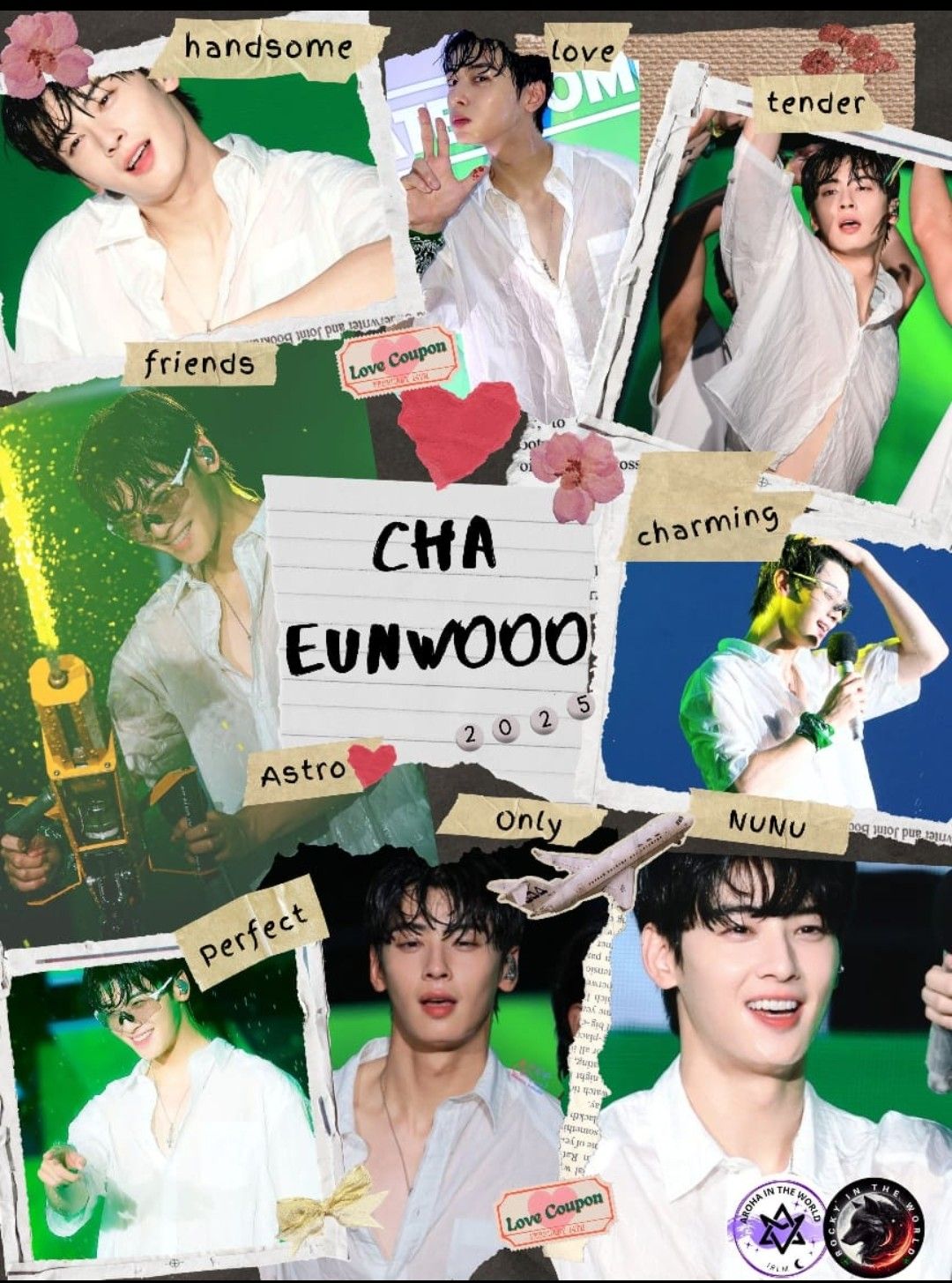 A moment captured by a fan of Cha Eunwoo