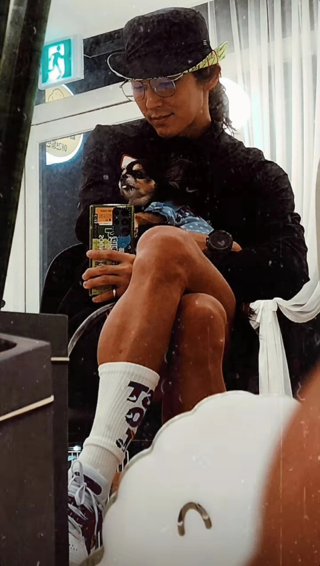 Recent activity shot of Lee Joongi