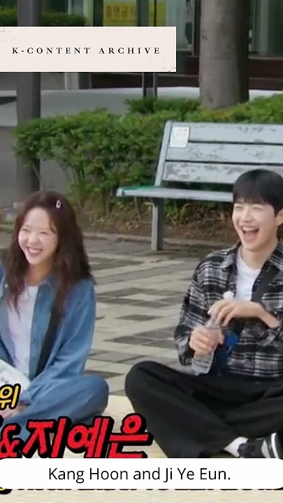 Behind-the-scenes cut of Kang Hoon