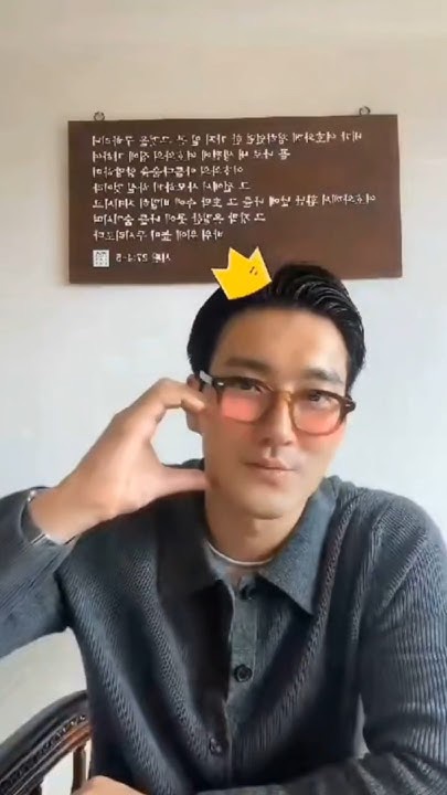 Behind-the-scenes cut of Choi Siwon