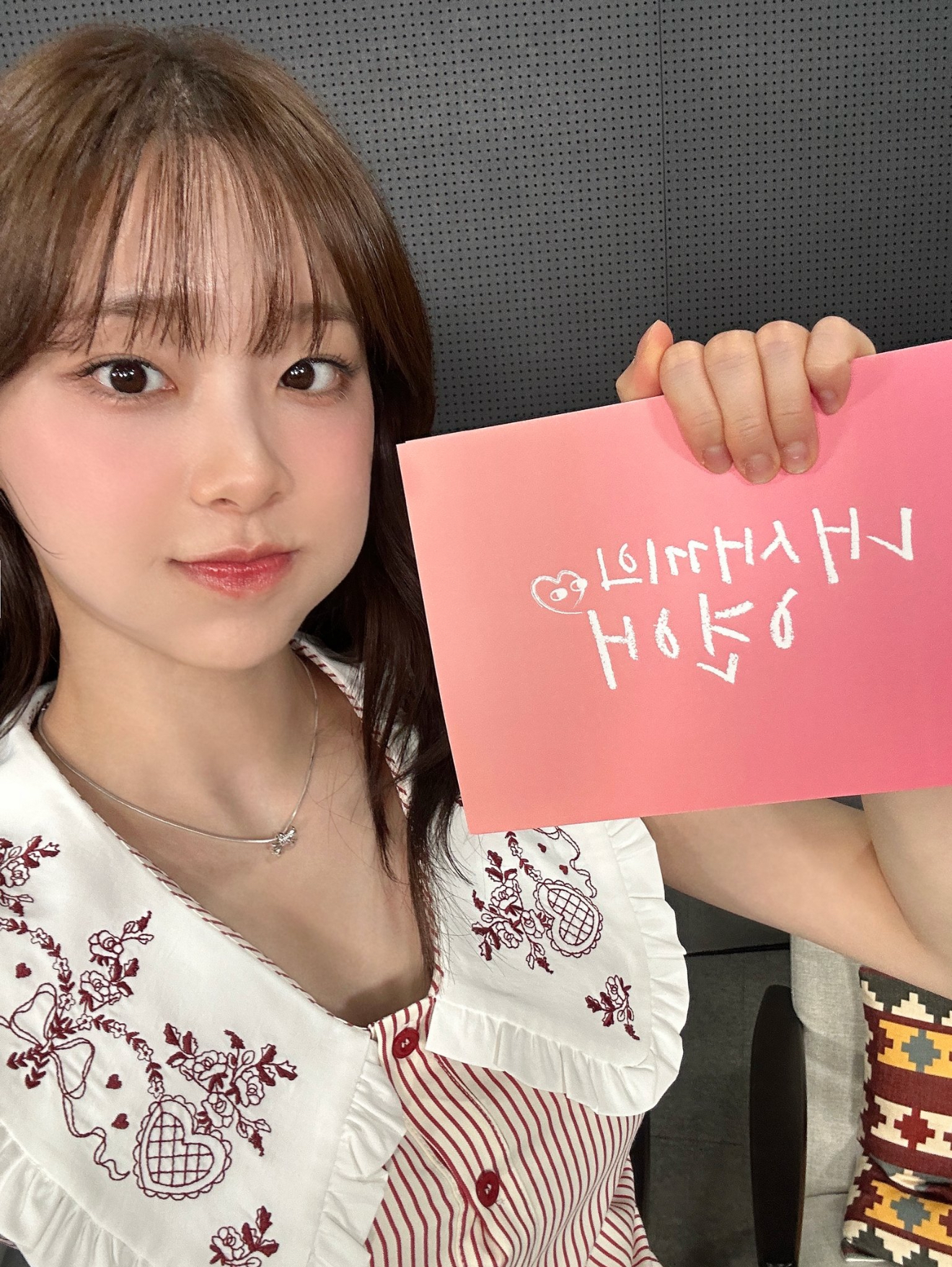 A moment captured by a fan of Chuu