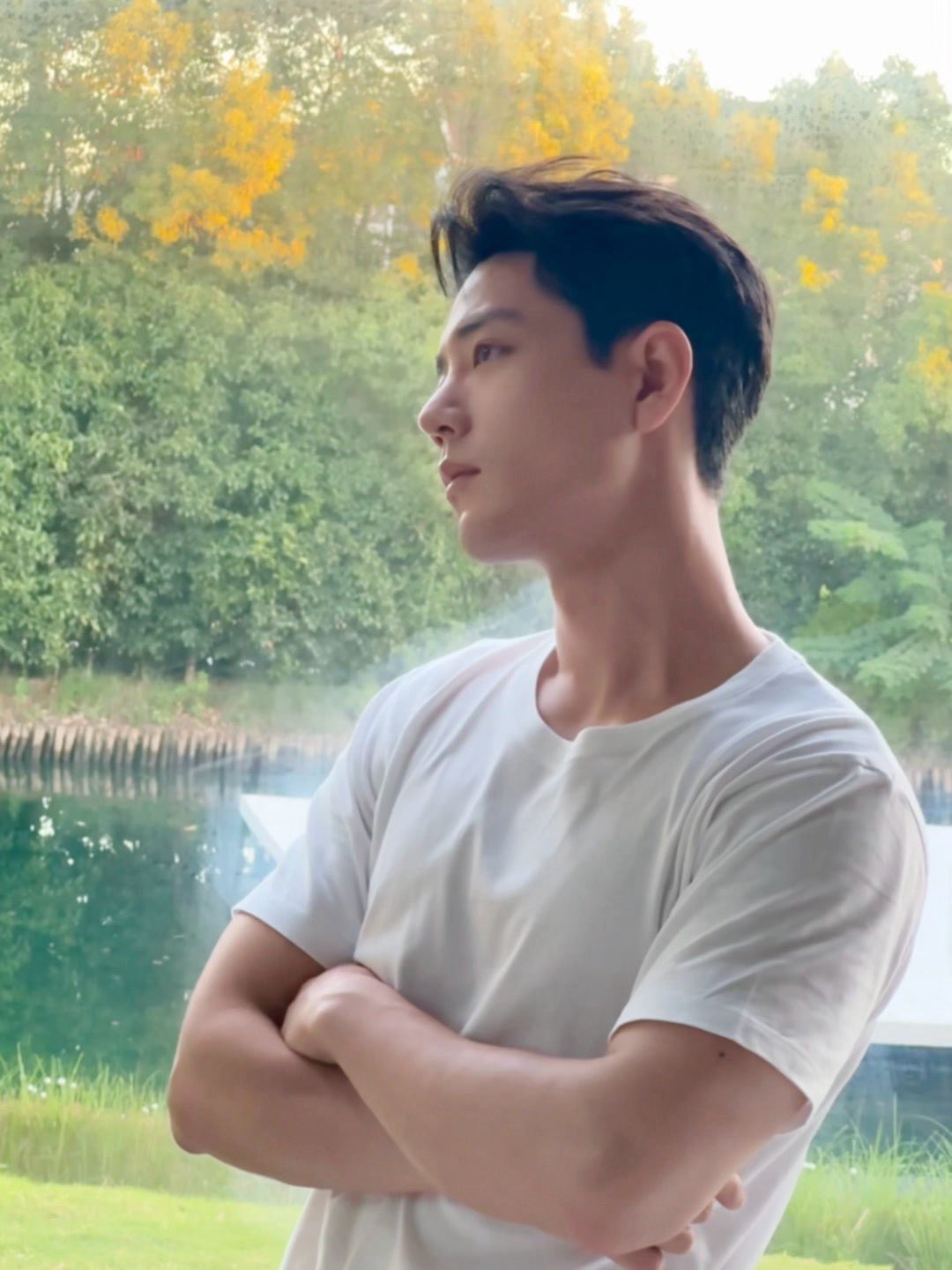 Behind-the-scenes cut of Xiao Zhan