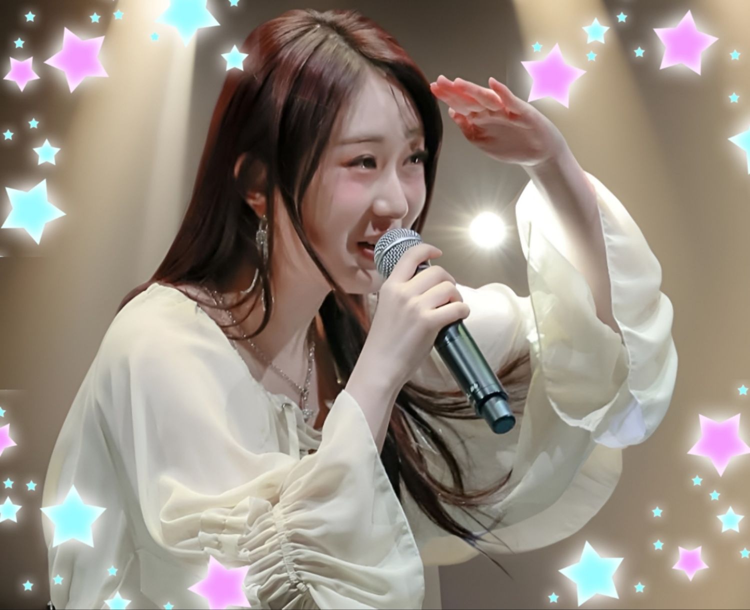 A moment captured by a fan of Jeon Yujin