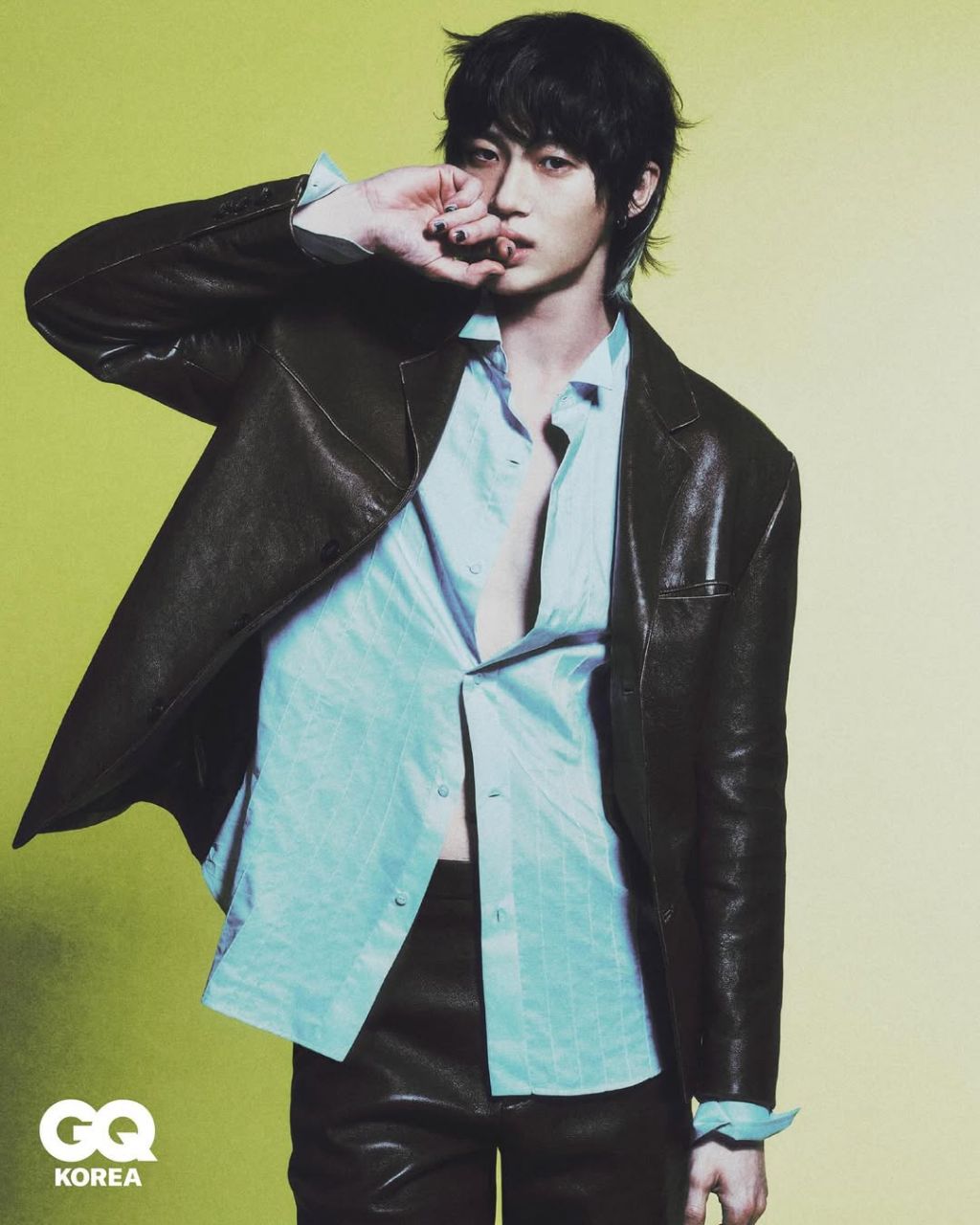 A moment captured by a fan of Byeon Wooseok