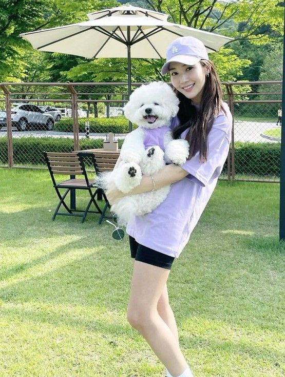 A moment captured by a fan of Park Minyoung