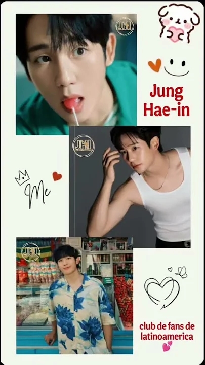 Special wallpaper made by Jung Haein's fans