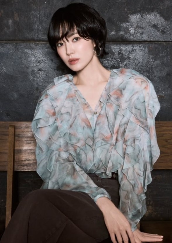 Behind-the-scenes cut of Song Hyekyo