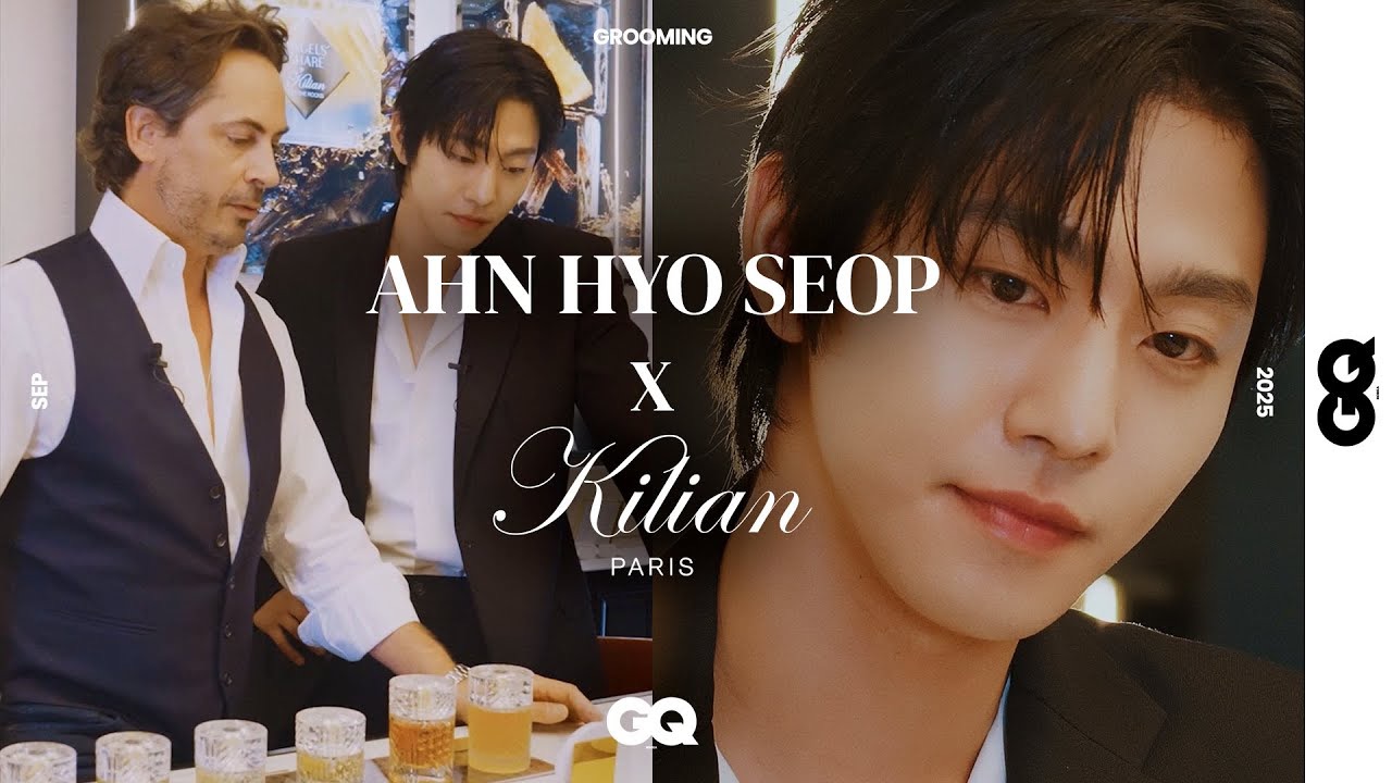 Behind-the-scenes cut of Ahn Hyoseop