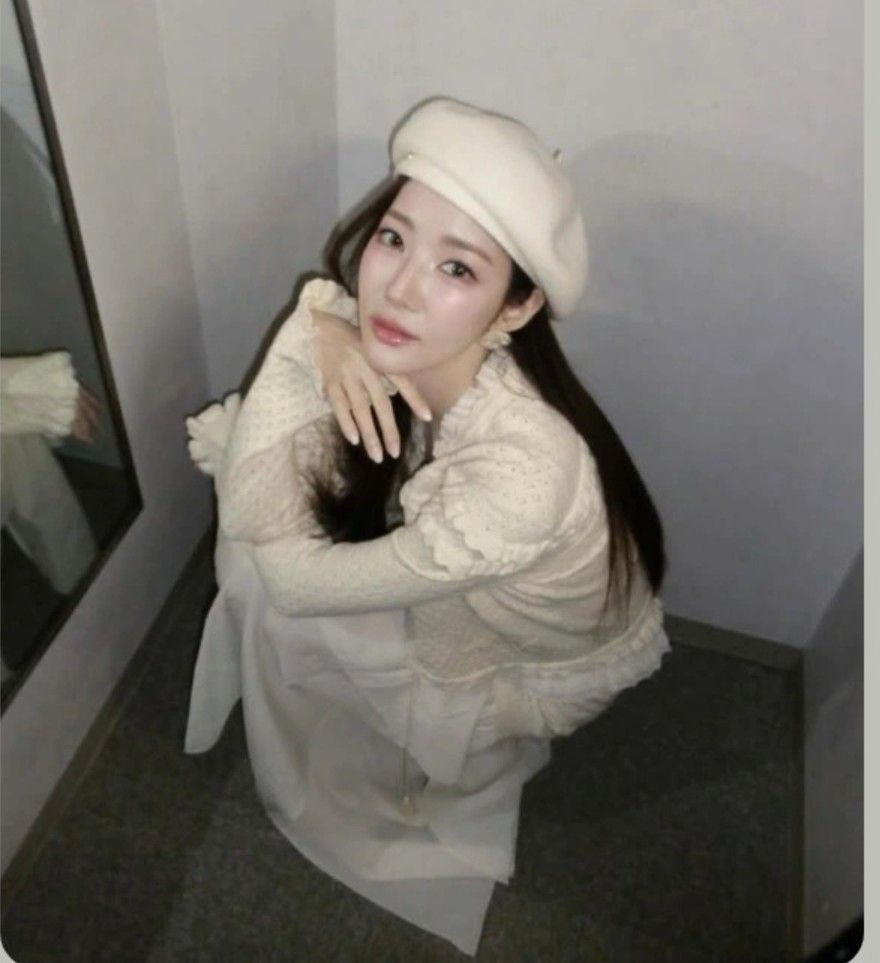 粉絲拍下的朴敏英瞬間