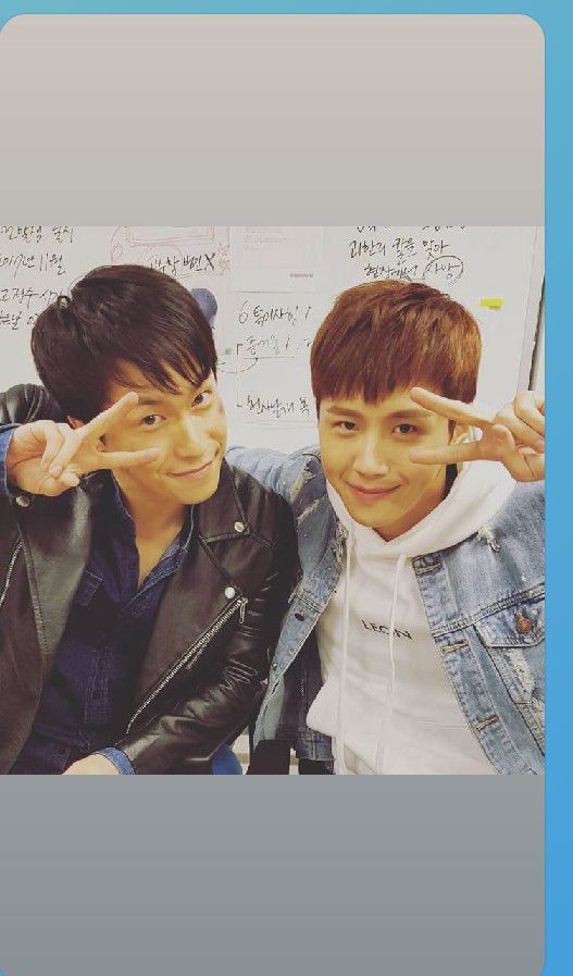 A moment captured by a fan of Kim Seonho