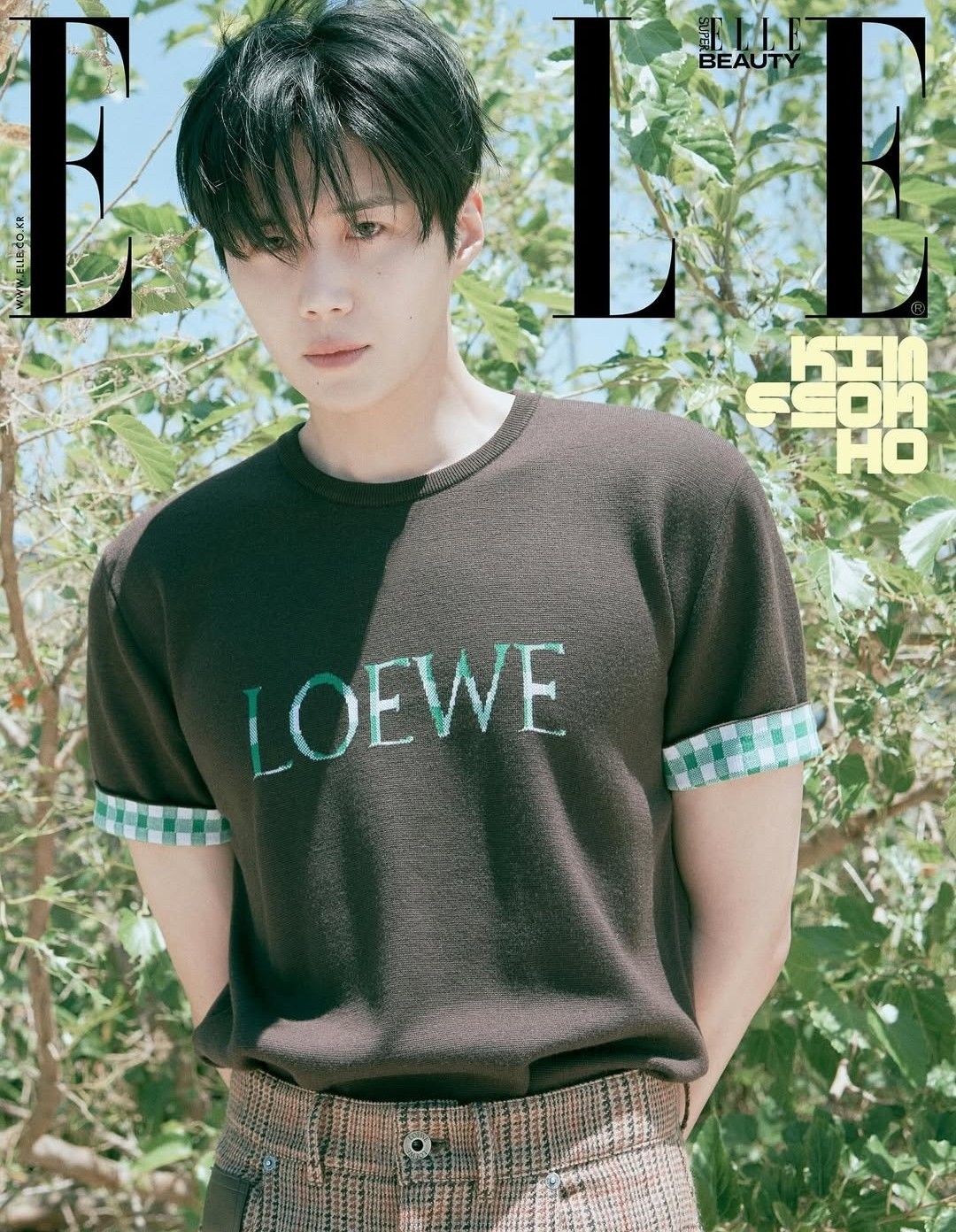 Behind-the-scenes cut of Kim Seonho