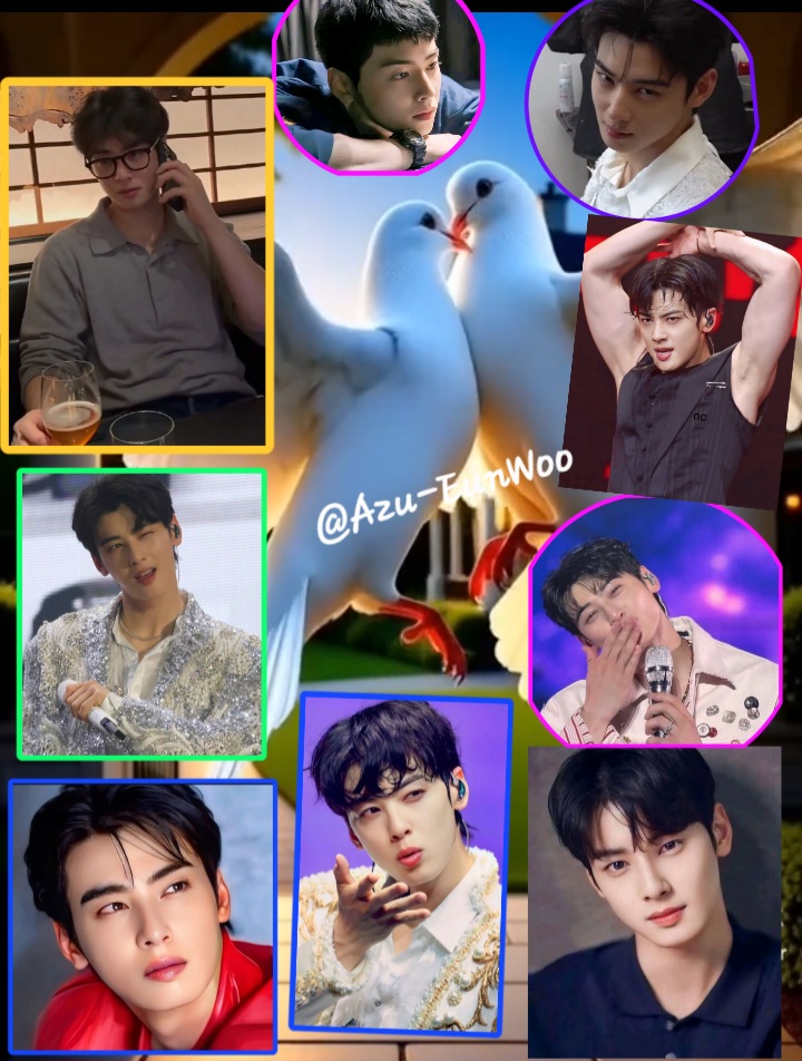 Behind-the-scenes cut of Cha Eunwoo