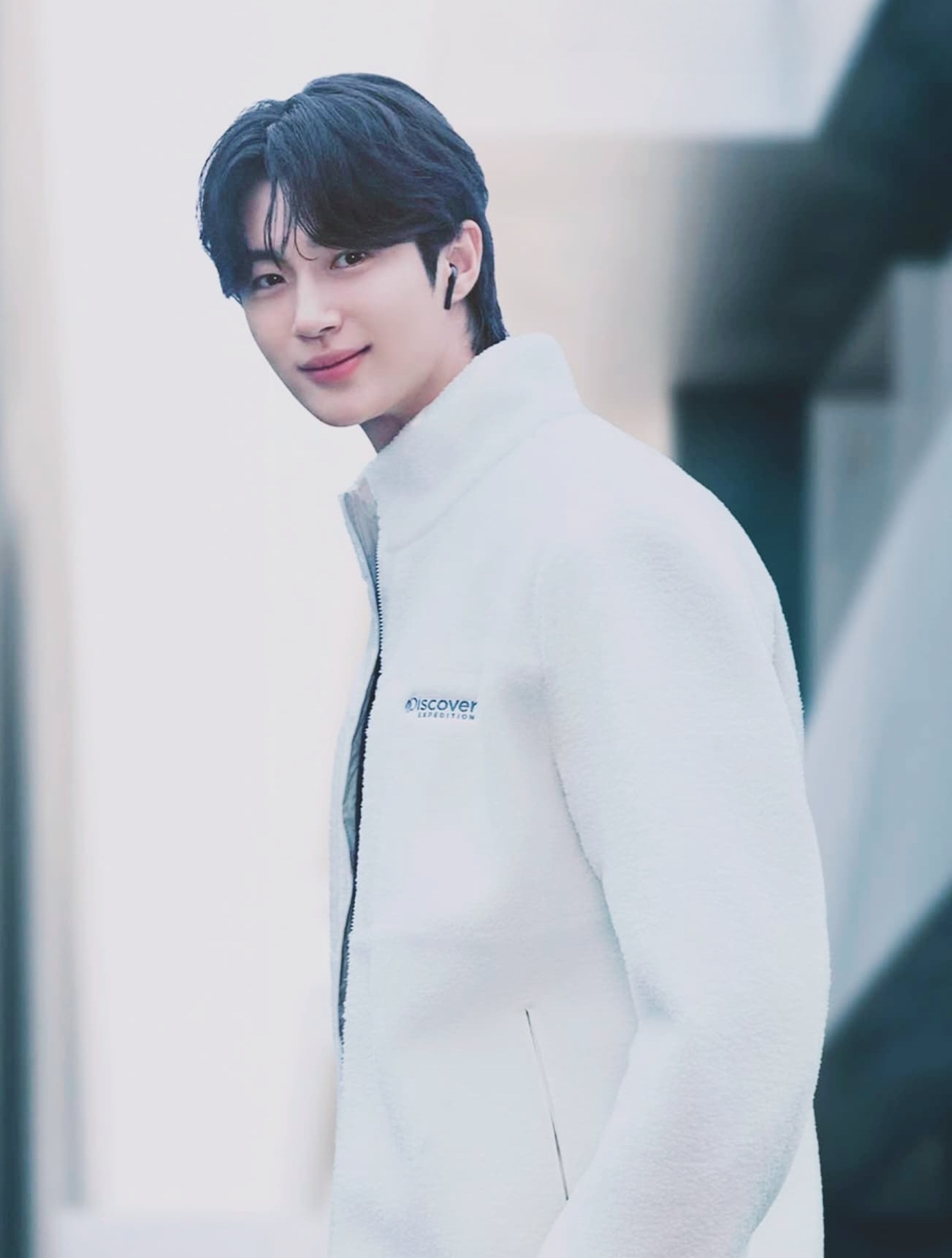 A moment captured by a fan of Byeon Wooseok