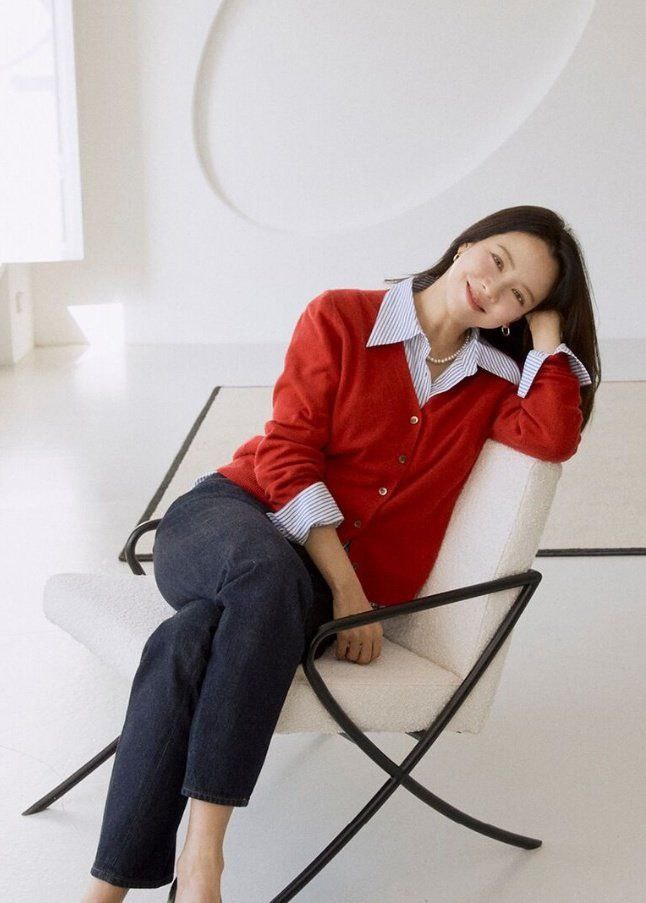 Behind-the-scenes cut of Song Jihyo