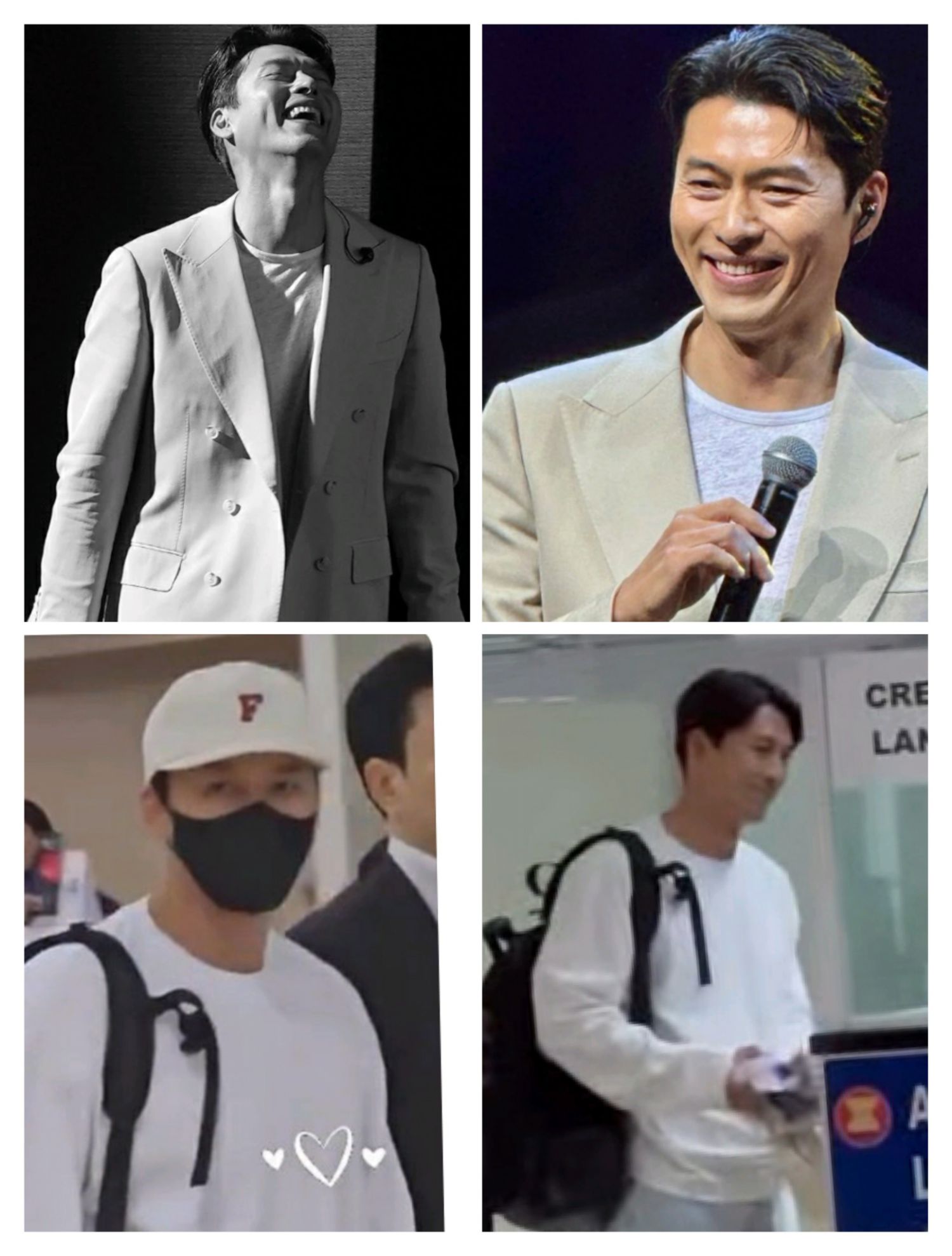 A moment captured by a fan of Hyun Bin