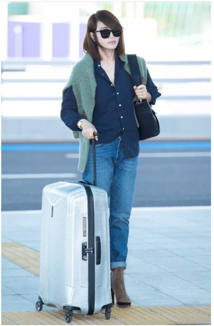 A moment captured by a fan of Kim Hyesoo