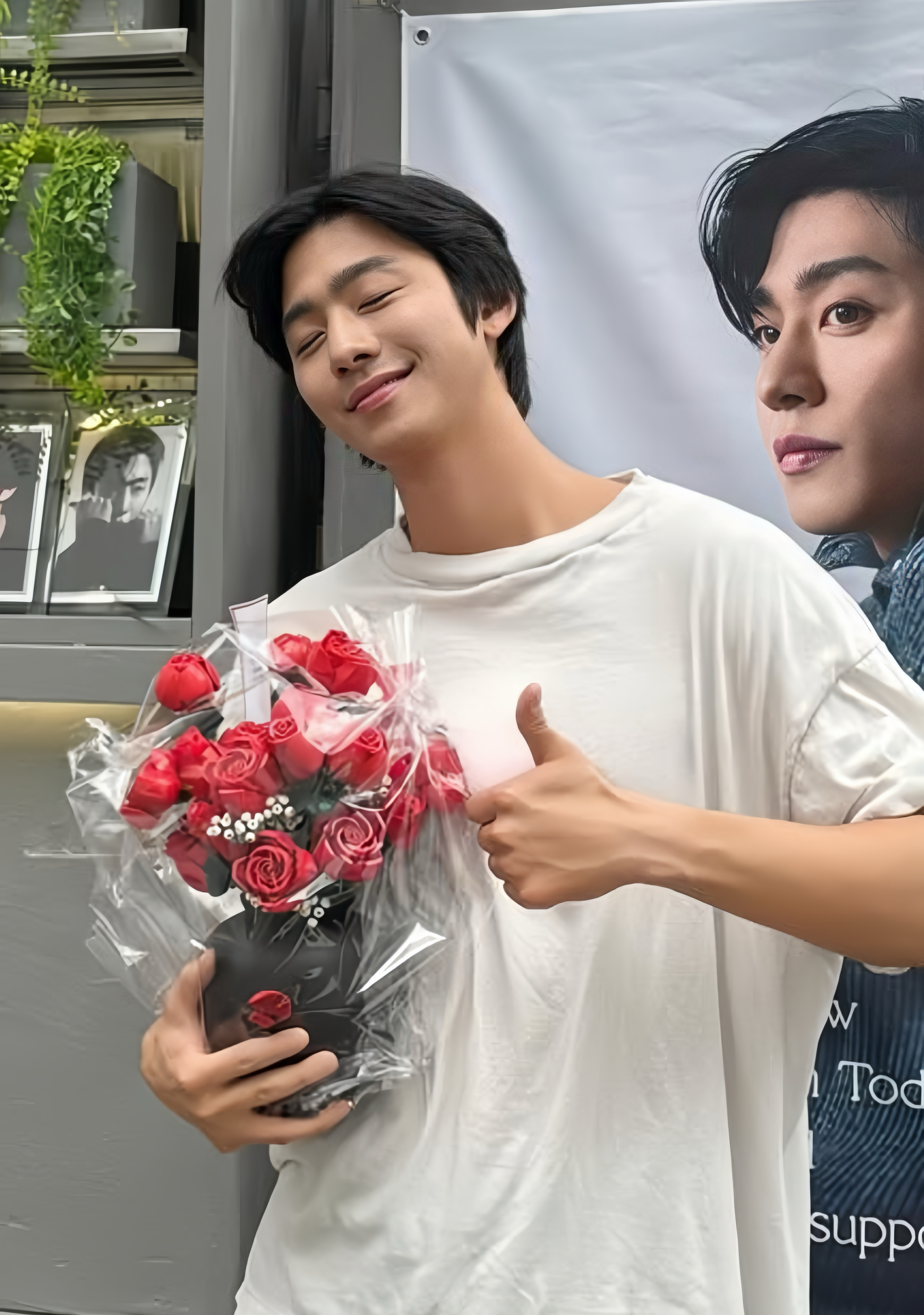 Recent activity shot of Ahn Hyoseop