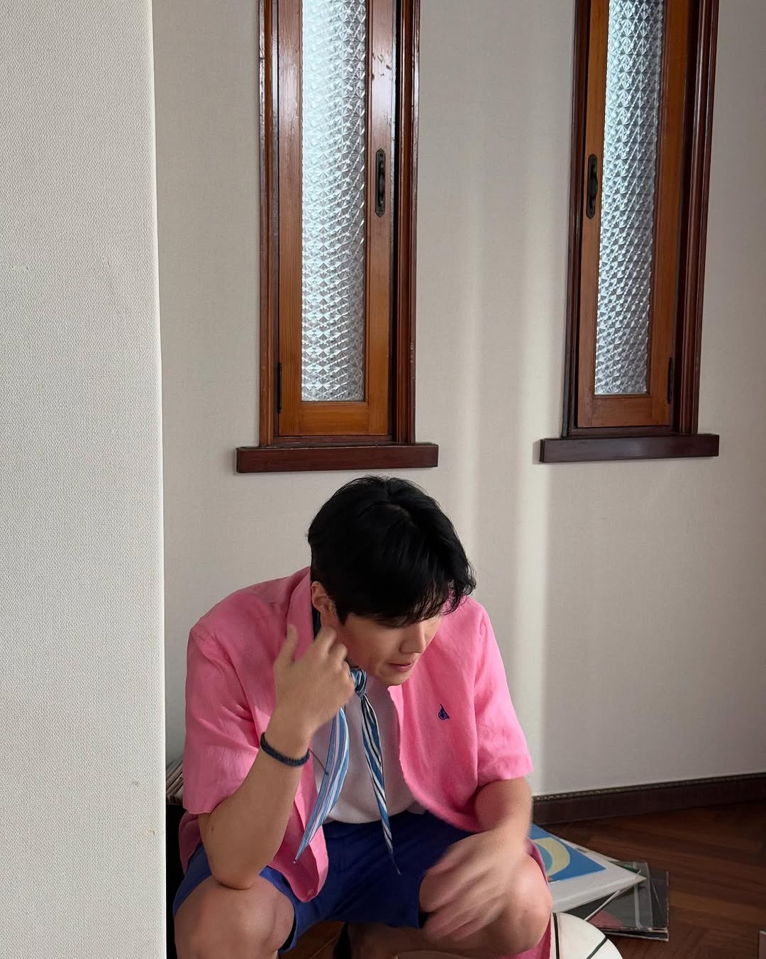 A moment captured by a fan of Kim Seonho