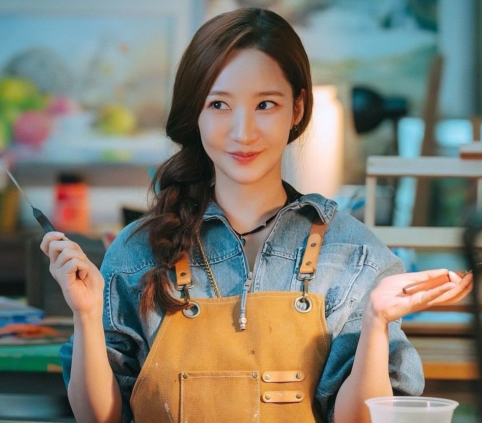 A moment captured by a fan of Park Minyoung