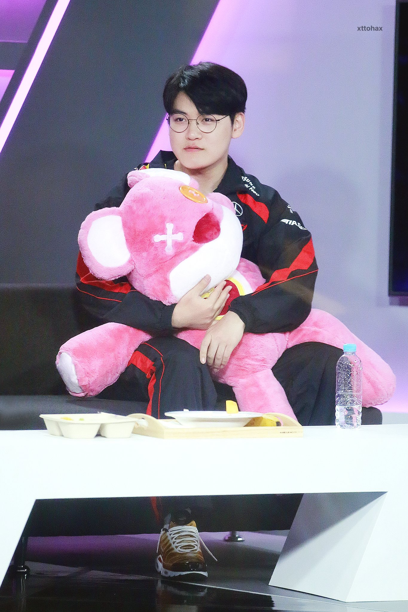 A moment captured by a fan of Gumayusi