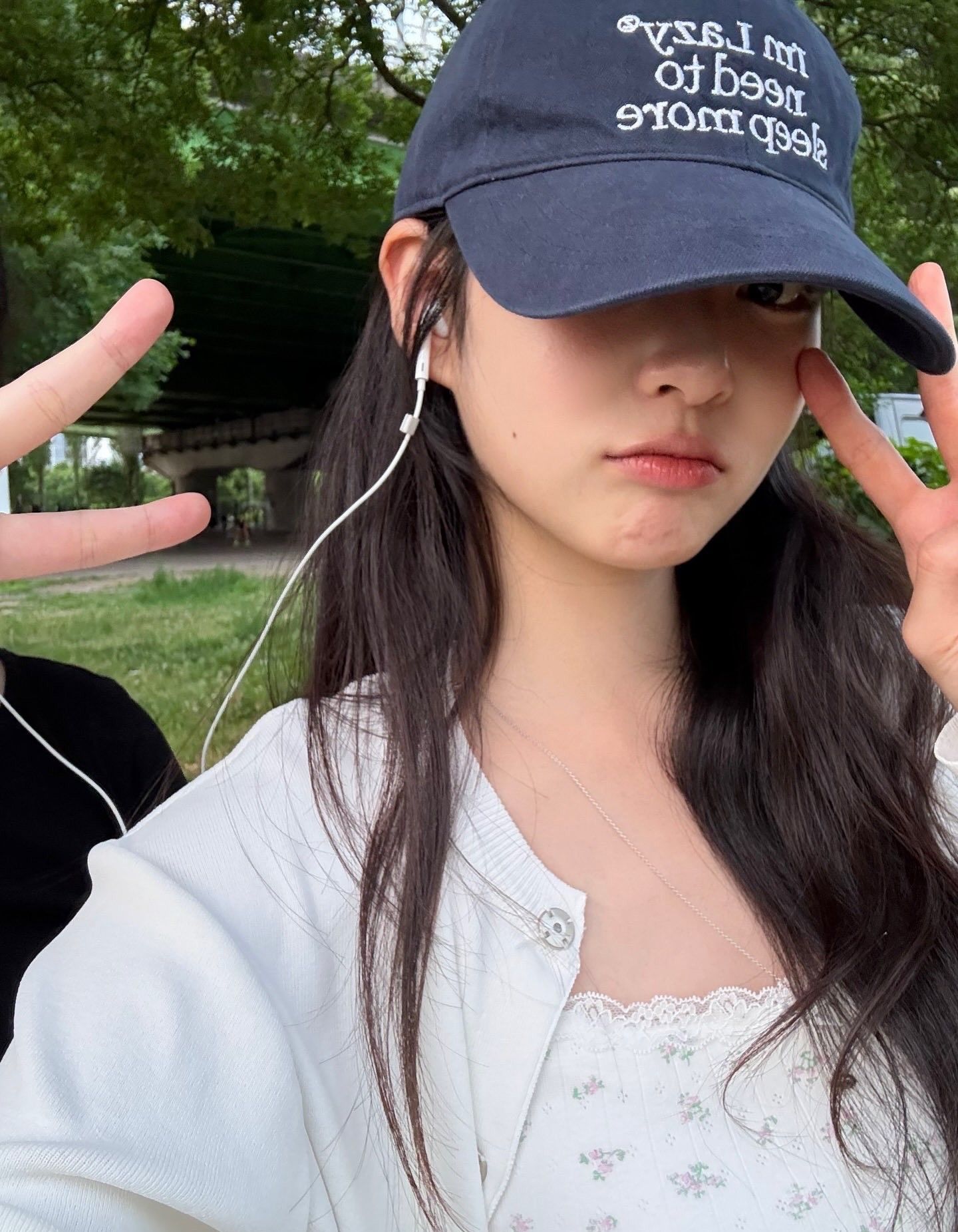 Recent activity shot of Kim Minju