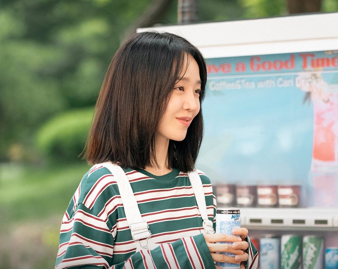 A moment captured by a fan of Shin Haesun