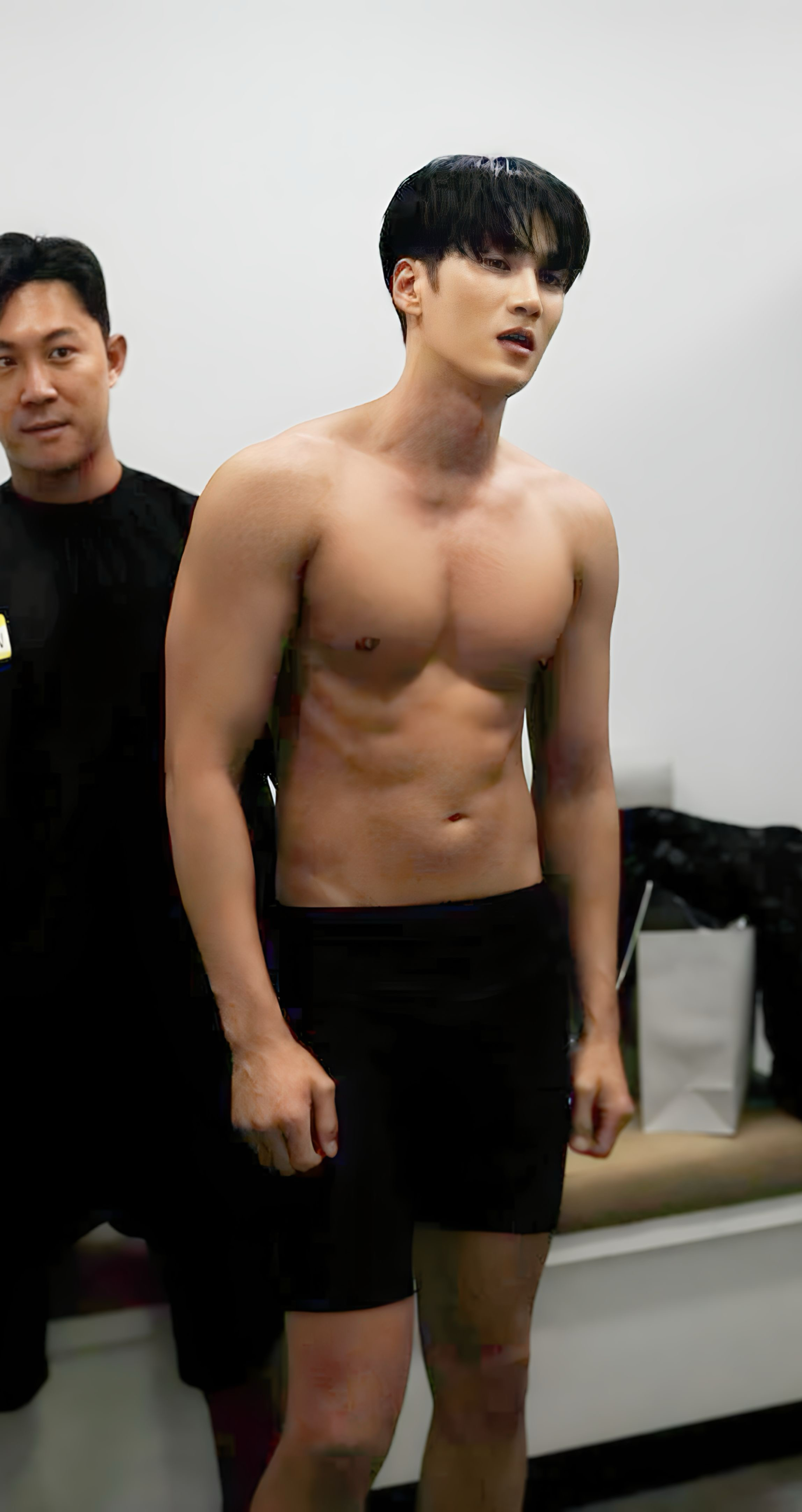Behind-the-scenes cut of Ahn Bohyun