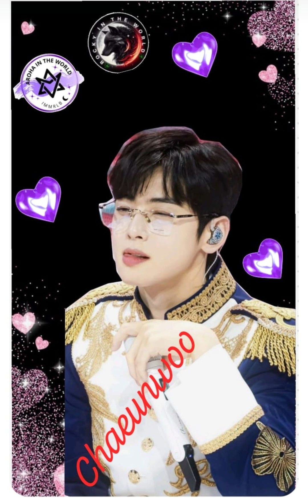 Behind-the-scenes cut of Cha Eunwoo