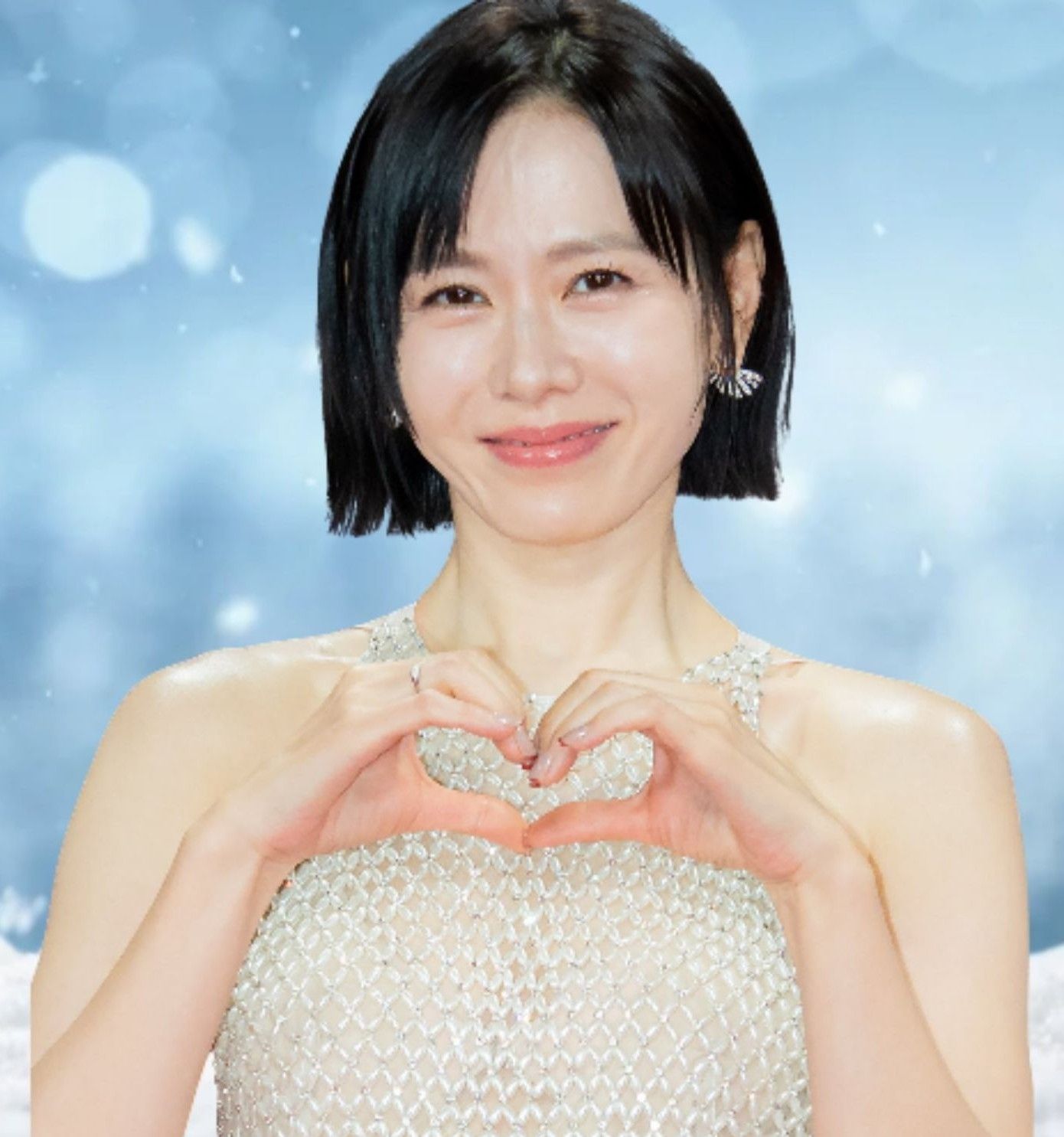 粉丝拍下的孙艺珍瞬间