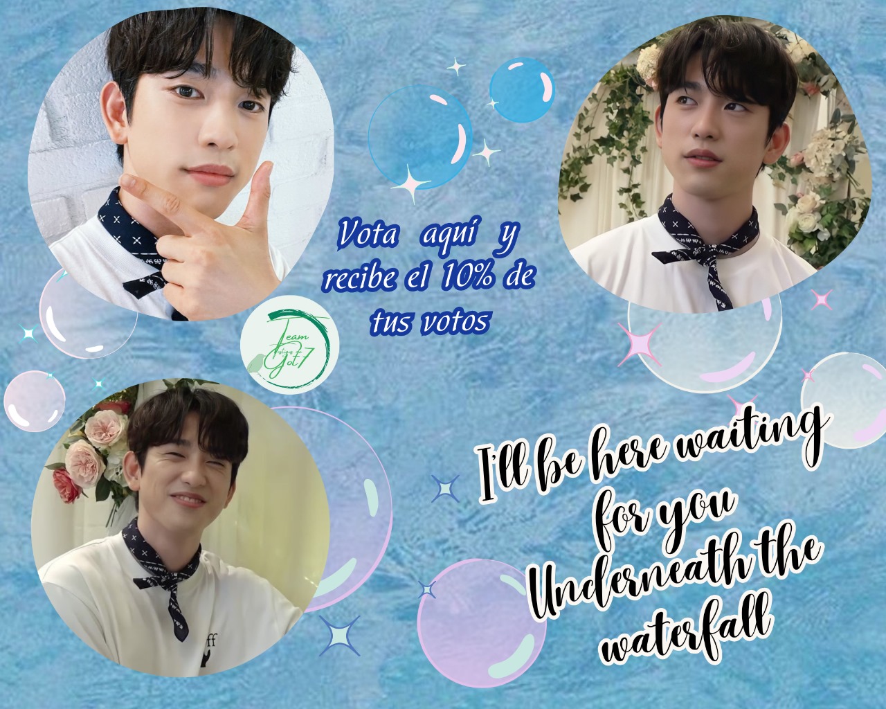 Behind-the-scenes cut of Park Jinyoung