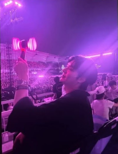 Recent activity shot of Lee Minho