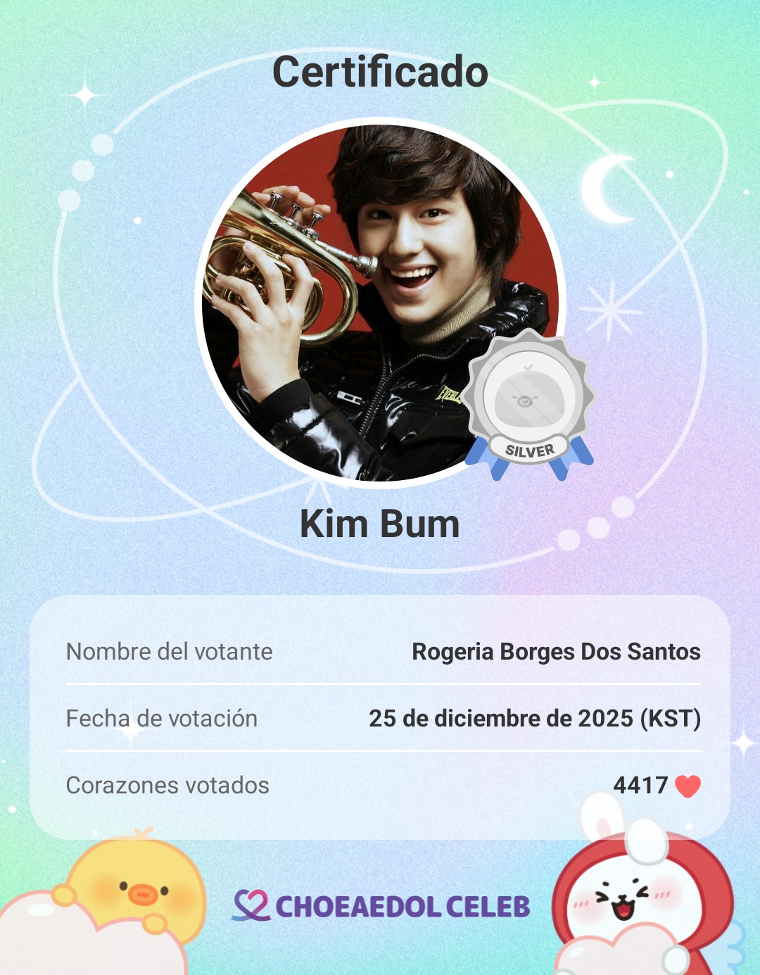 Latest photo of Kim Bum