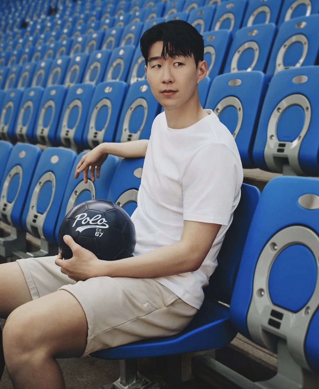 Behind-the-scenes cut of Son Heungmin