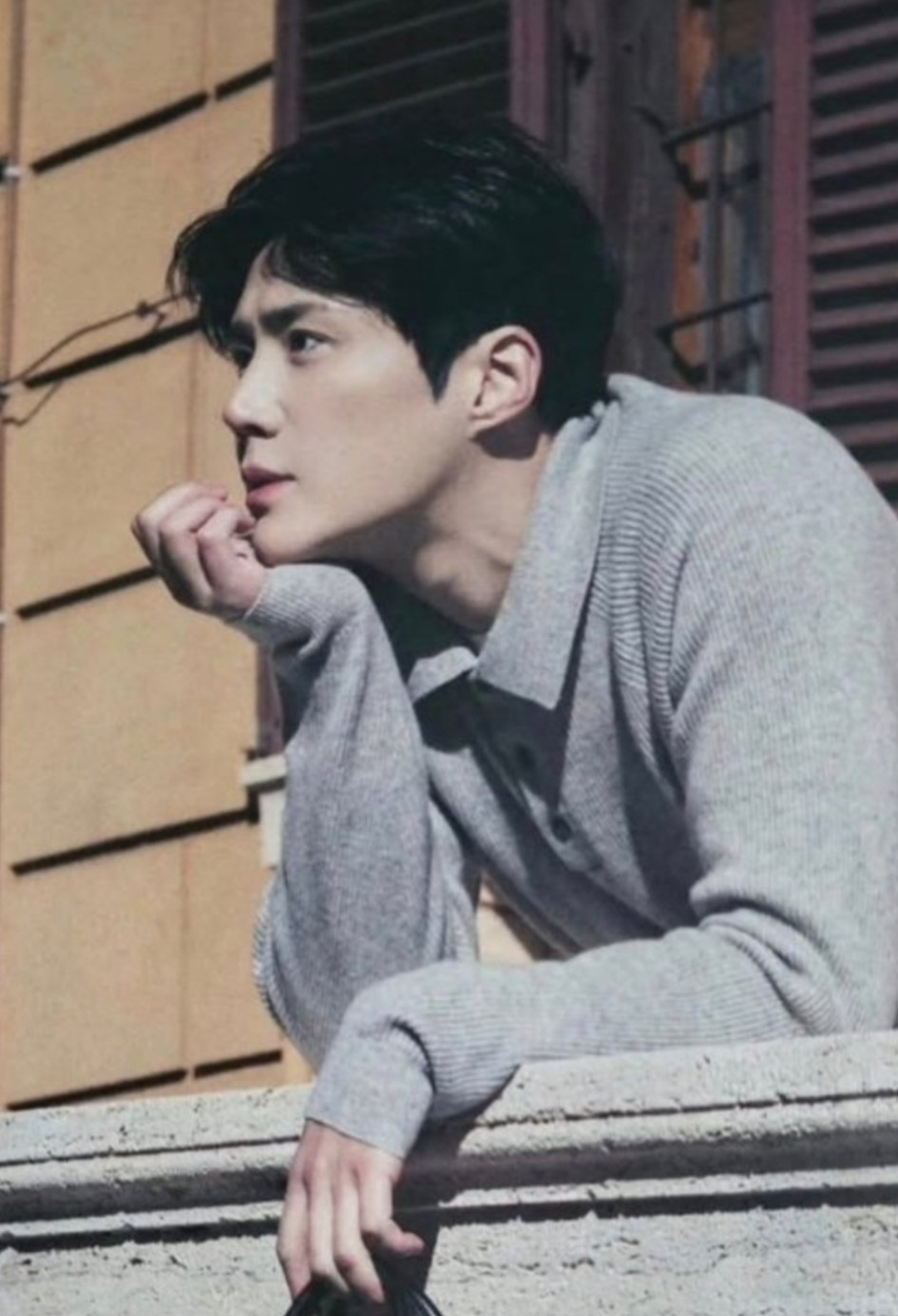 A moment captured by a fan of Kim Seonho