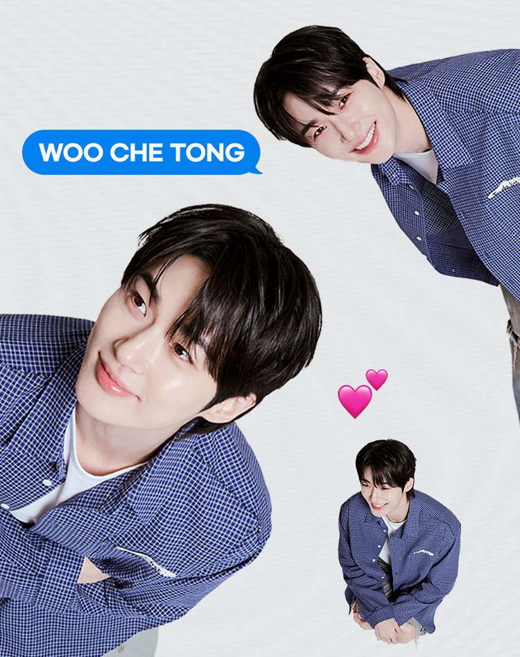 A moment captured by a fan of Byeon Wooseok