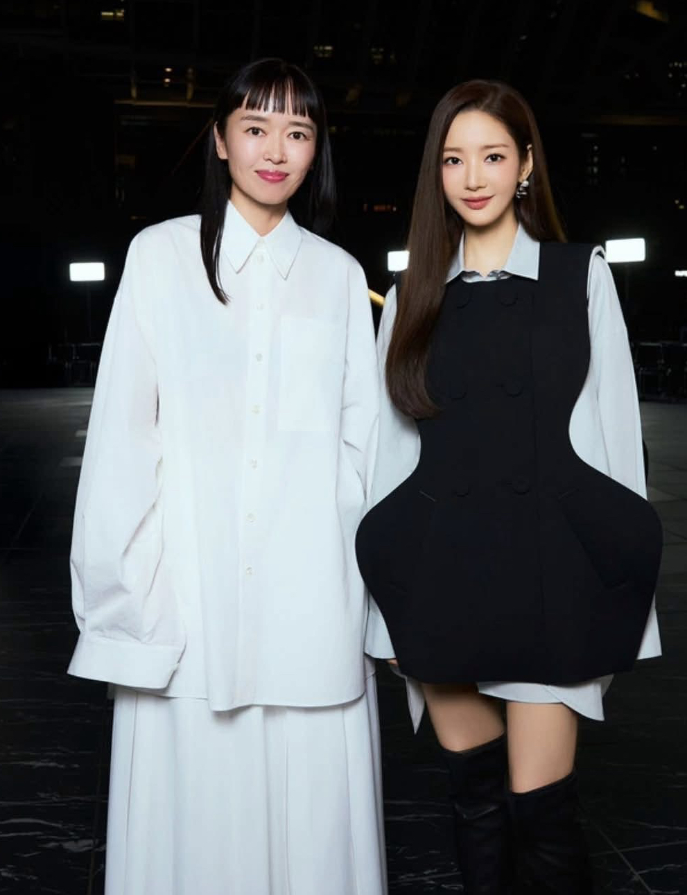 パク・ミニョンのビハインドカット