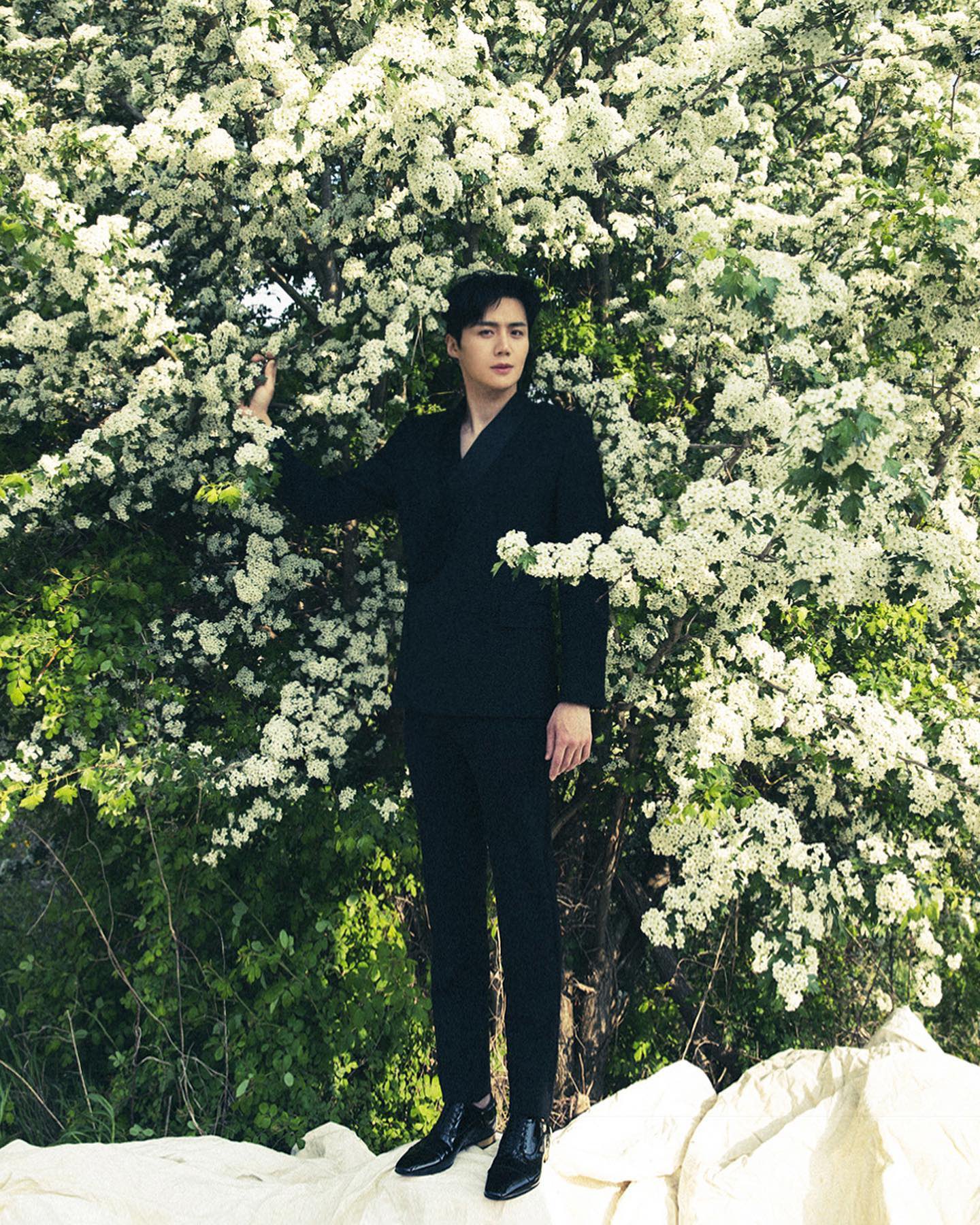 A moment captured by a fan of Kim Seonho