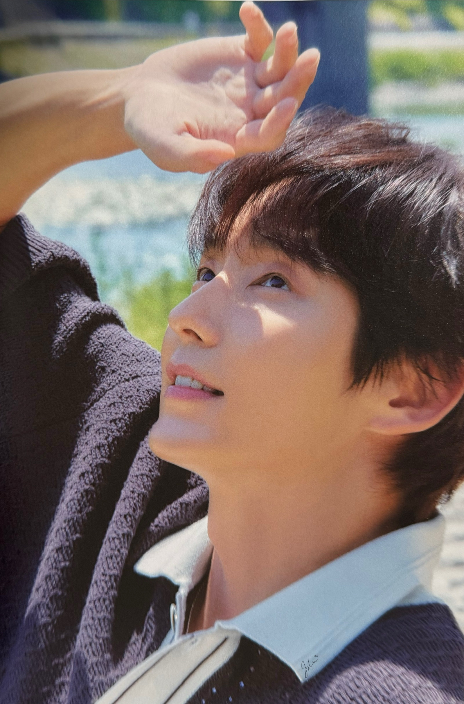 Momen yang diabadikan oleh penggemar Lee Joongi