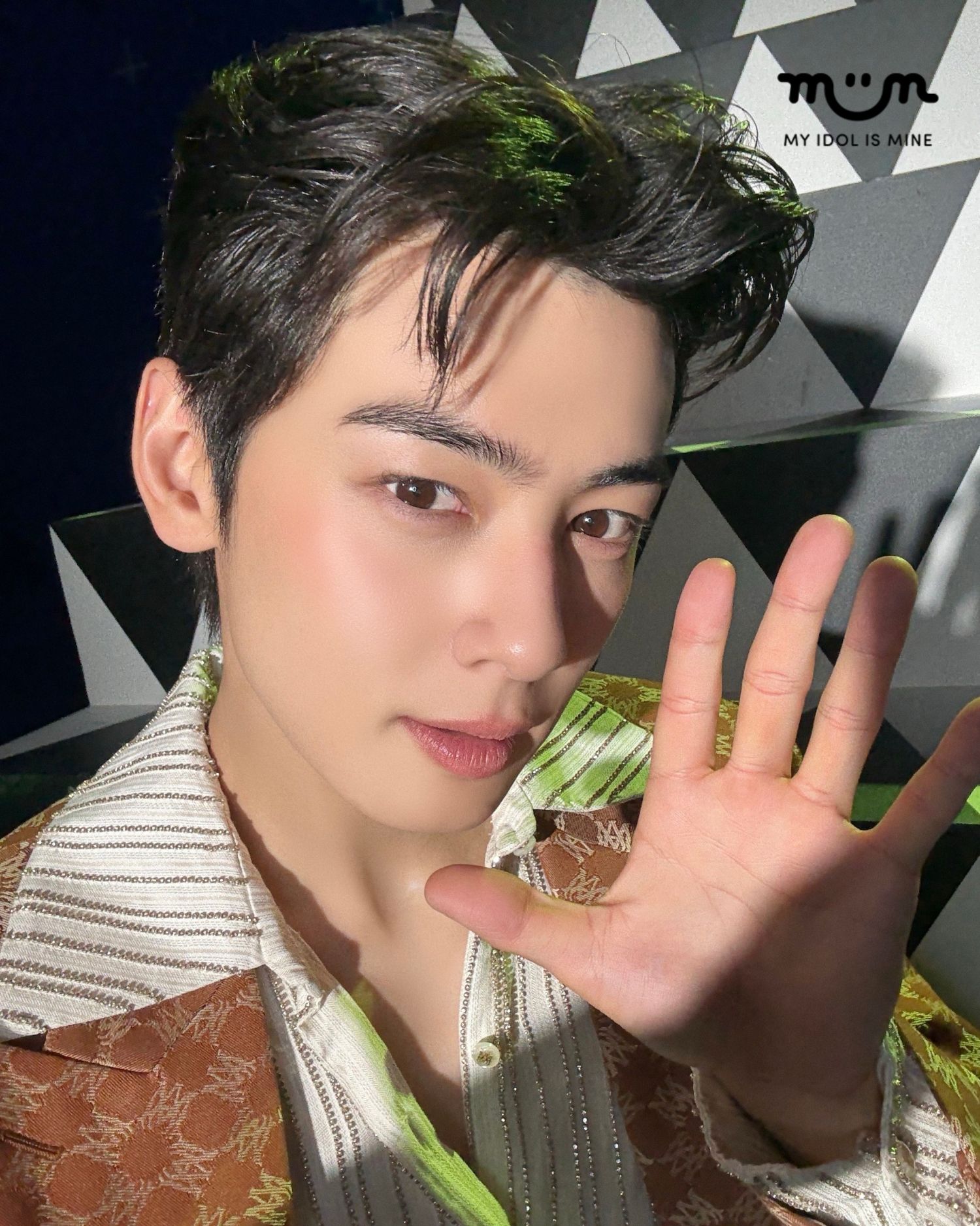 Recent activity shot of Cha Eunwoo