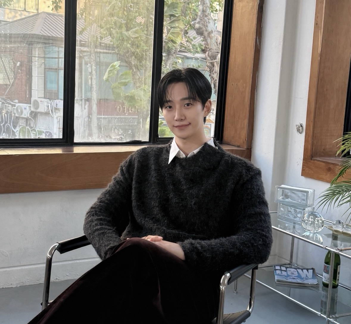 粉丝拍下的李俊昊瞬间