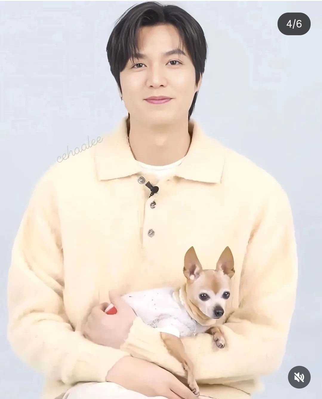 Behind-the-scenes cut of Lee Minho