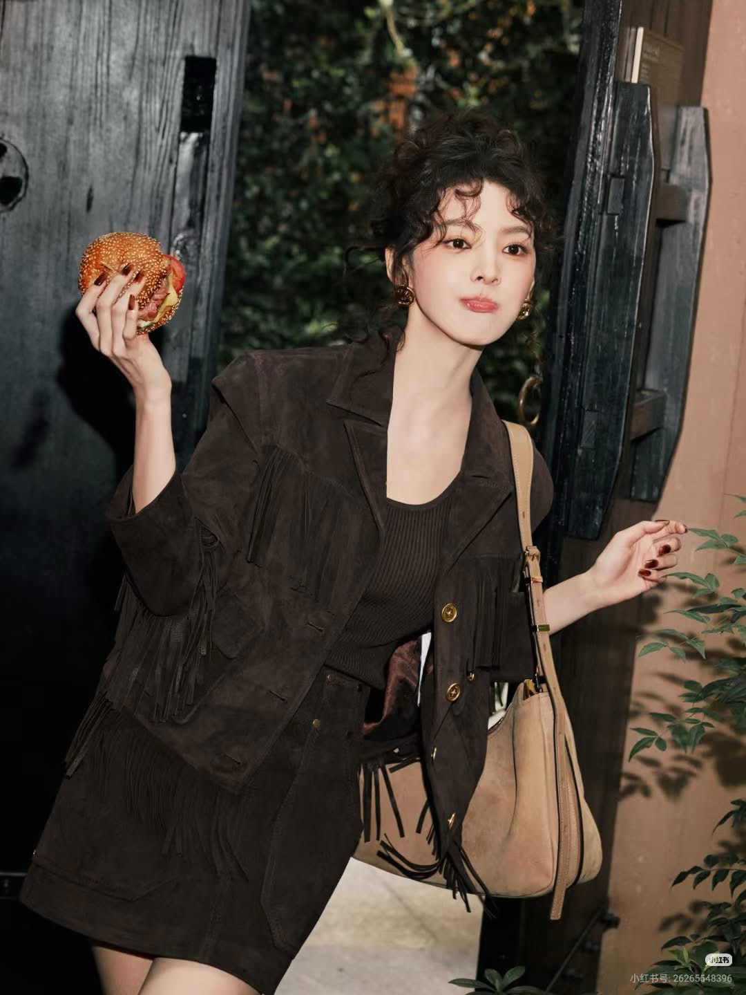 Recent activity shot of Zhang Ruonan